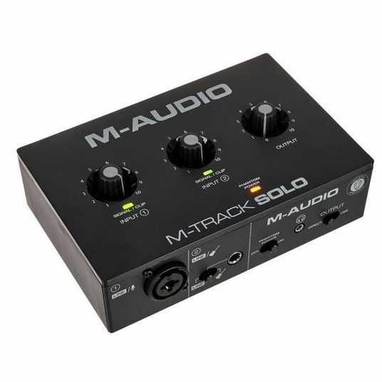 Купить Аудіоінтерфейс M-Audio M-Track Solo 1691605663 в интернет