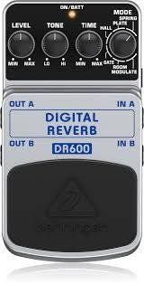 Гітарна педаль Behringer DR600 Digital Reverb 2233777654 фото