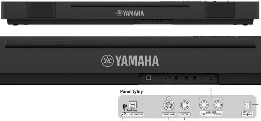 Цифрове піаніно Yamaha P-225 Black 2123066167 фото