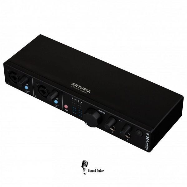 Аудіоінтерфейс Arturia MiniFuse 4 Black 2005770415 фото