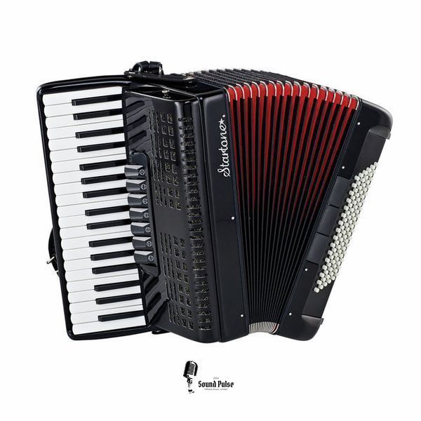 Акордеон Startone Piano Accordion 96 Black MKII 04400742 фото