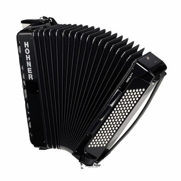 Акордеон Hohner Amica Forte IV 120 BK silent 04400776 фото