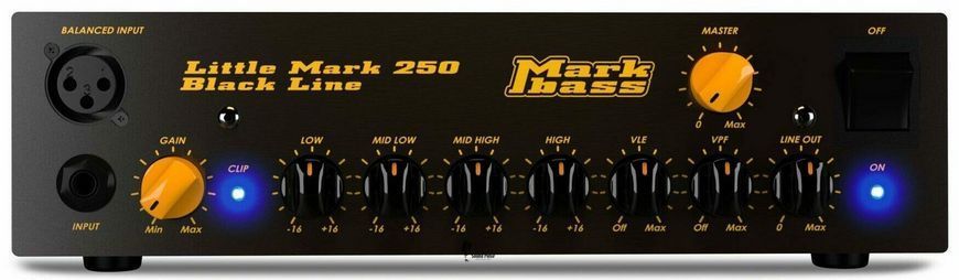 Підсилювач (голова) Markbass Little MARK 250 Black 0479991205 фото