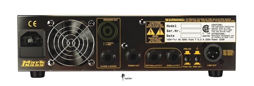 Підсилювач (голова) Markbass Little MARK 250 Black 0479991205 фото