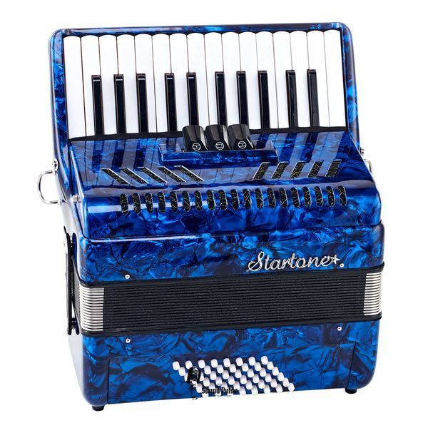 Акордеон Startone Piano Accordion 48 Blue MKII 04400744 фото