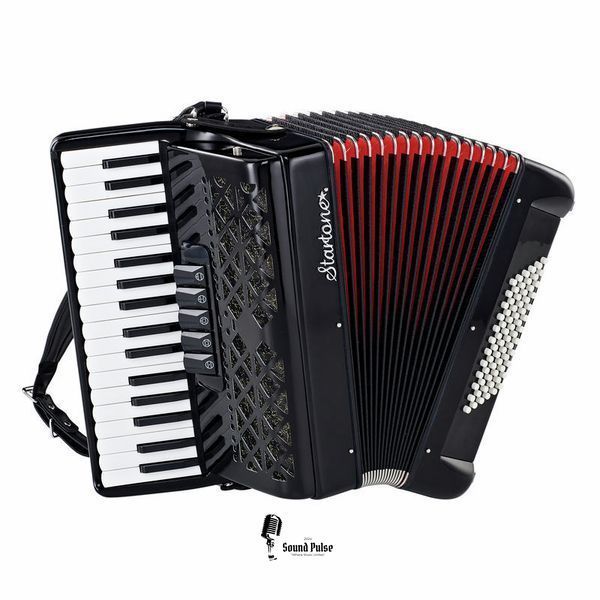 Акордеон Startone Piano Accordion 72 Black MKII 04400746 фото