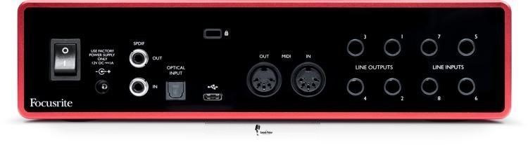 USB аудіоінтерфейс Focusrite Scarlett 18i8 USB 3rd Gen 1661237852 фото