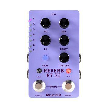 Гітарна педаль Mooer R7 X2 Reverb 2233823505 фото