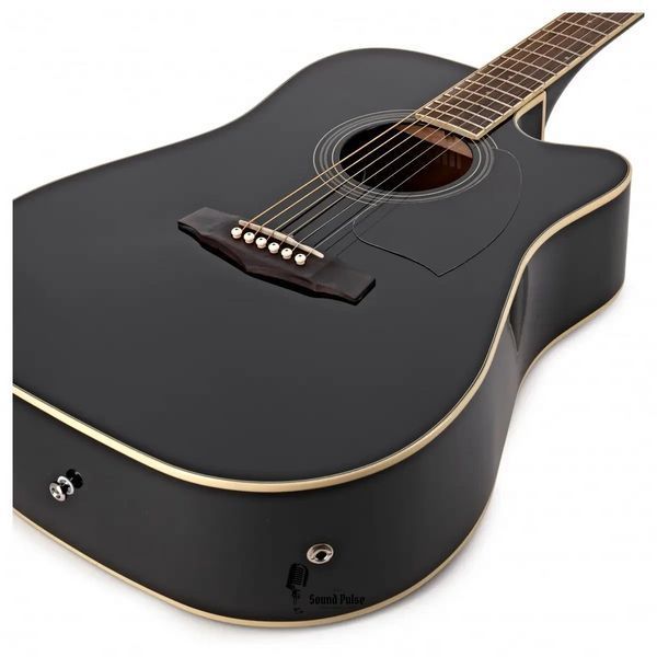 Електроакустична гітара Ibanez PF15ECE BK 2145421742 фото