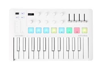 MIDI-клавіатура Arturia MiniLab 3 White Alpine White 2151353743 фото
