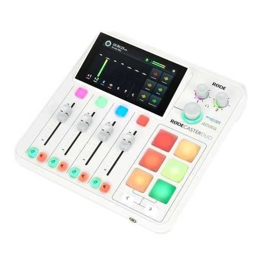Купити Портативна студія запису Rode Rodecaster Duo White