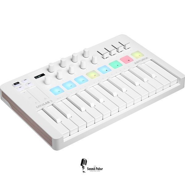 MIDI-клавіатура Arturia MiniLab 3 Alpine White 2151353743 фото