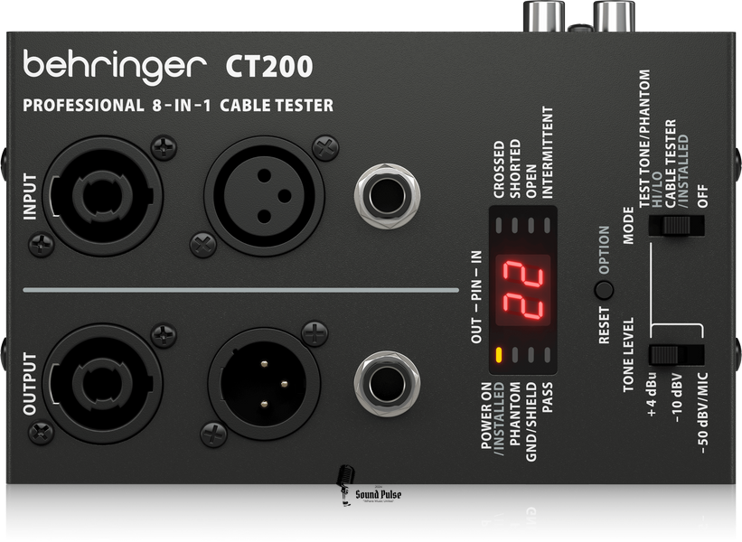 Кабельний тестер Behringer CT200 02500931 фото
