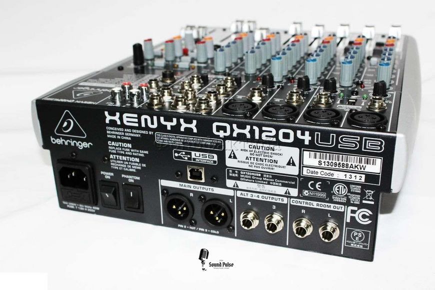 Звук мікшерний пульт Behringer XENYX QX1204USB 917389187 фото