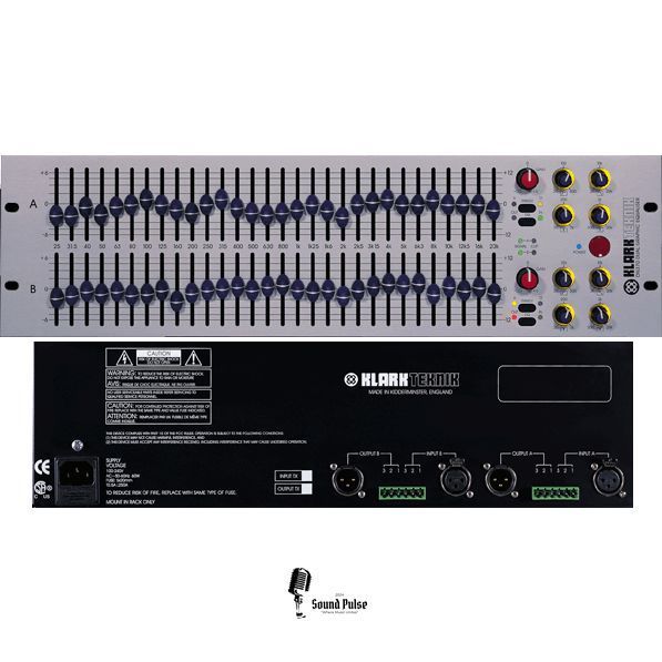 Графічний еквалайзер Klark Teknik DN370 2245752839 фото