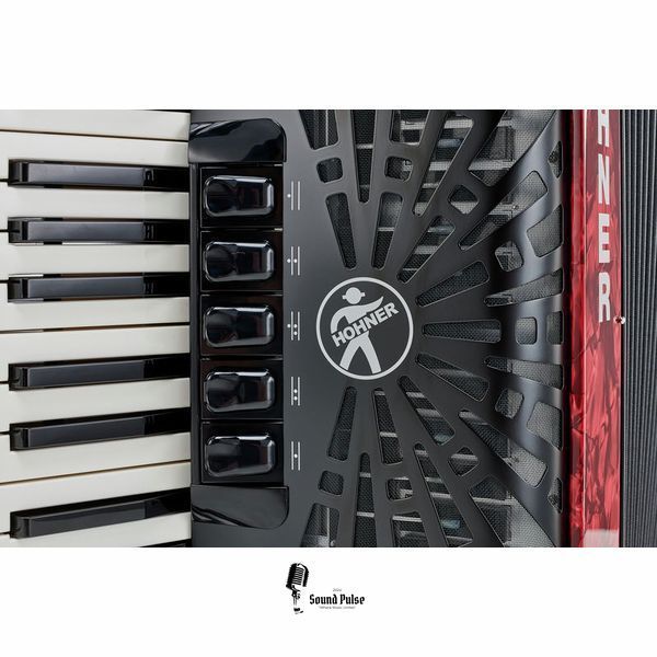 Акордеон Hohner Bravo III 72 Red silent key 04400755 фото