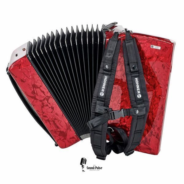 Акордеон Hohner Bravo III 72 Red silent key 04400755 фото