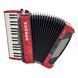 Акордеон Hohner Bravo III 72 Red silent key 04400755 фото 2