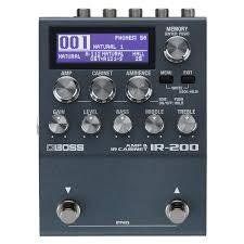 Гітарний процесор ефектів Boss IR-200 Amp & IR Cabinet 2240997035 фото