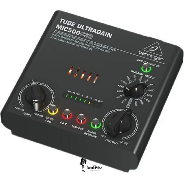 Мікрофонний передпідсилювач Behringer MIC500USB 1619808290 фото