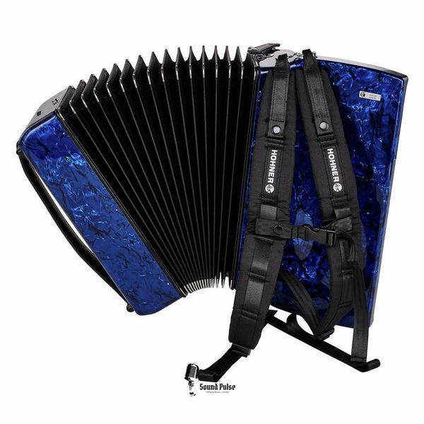 Акордеон Hohner Bravo III 72 Blue silent key 04400756 фото