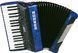Акордеон Hohner Bravo III 72 Blue silent key 04400756 фото