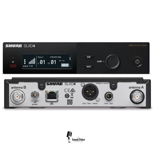 Мікрофонна радіосистема Shure GLXD124R+/85/SM58 2296895633 фото