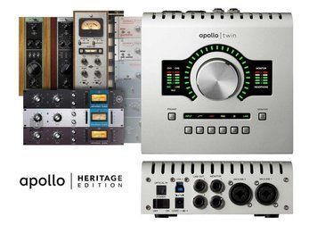Аудіоінтерфейс Universal Audio Apollo Twin USB Duo Heritage 2219419668 фото