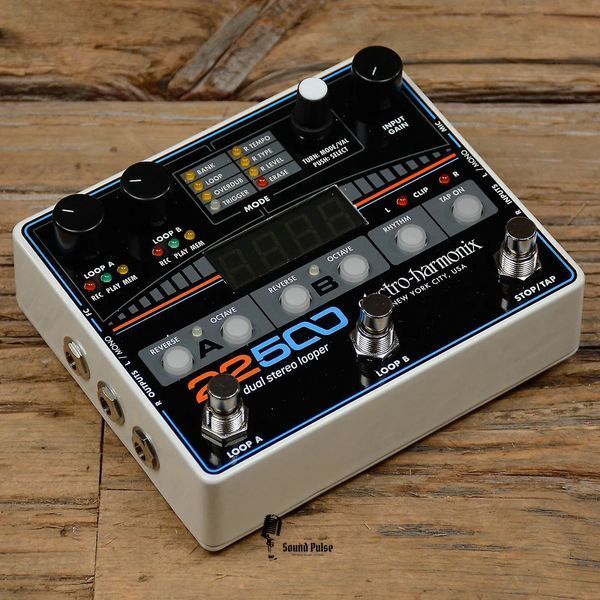 Гітарна педаль Electro-Harmonix 22500 Dual Stereo Looper 2232888092 фото