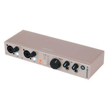 USB аудіоінтерфейс Arturia MiniFuse 4 Champagne 02500724 фото