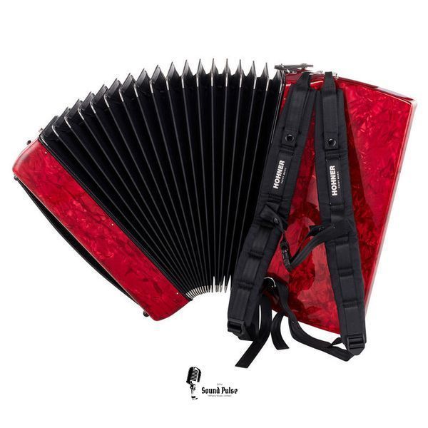 Акордеон Hohner Bravo III 96 silent key red 04400759 фото