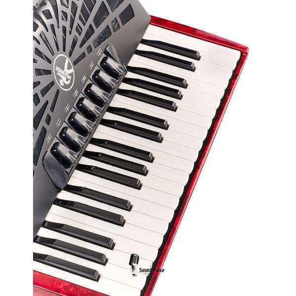 Акордеон Hohner Bravo III 96 silent key red 04400759 фото