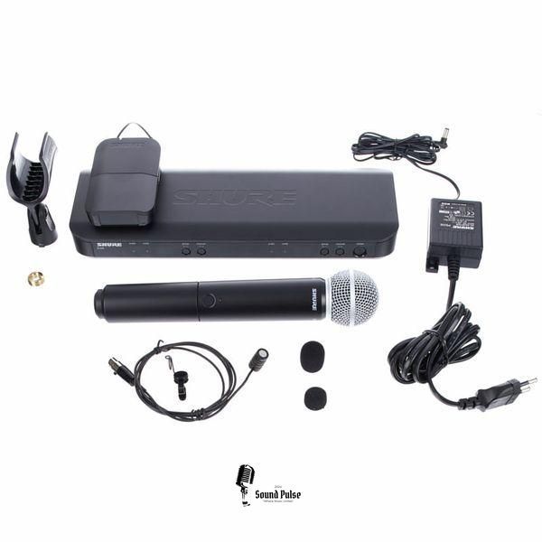 Мікрофонна радіосистема Shure BLX1288/W85 Combo 2296140722 фото