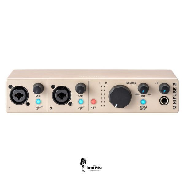 USB аудіоінтерфейс Arturia MiniFuse 2 Champagne 02500725 фото