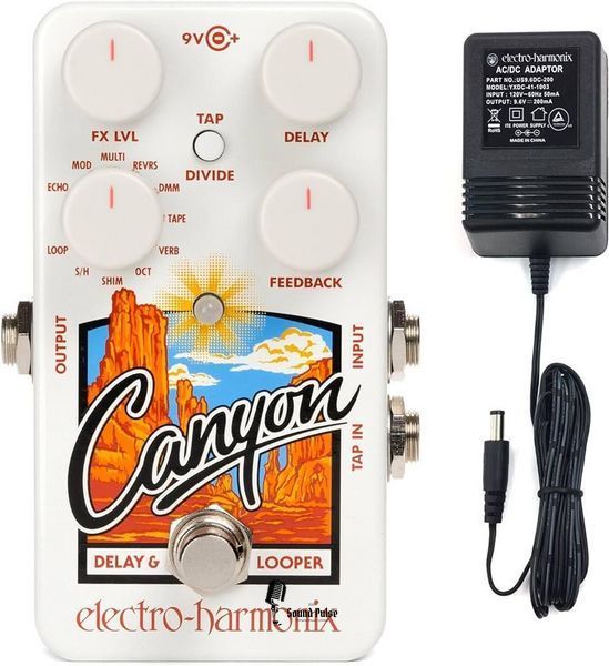 Гітарна педаль Electro-Harmonix Canyon Delay & Looper 2232895168 фото