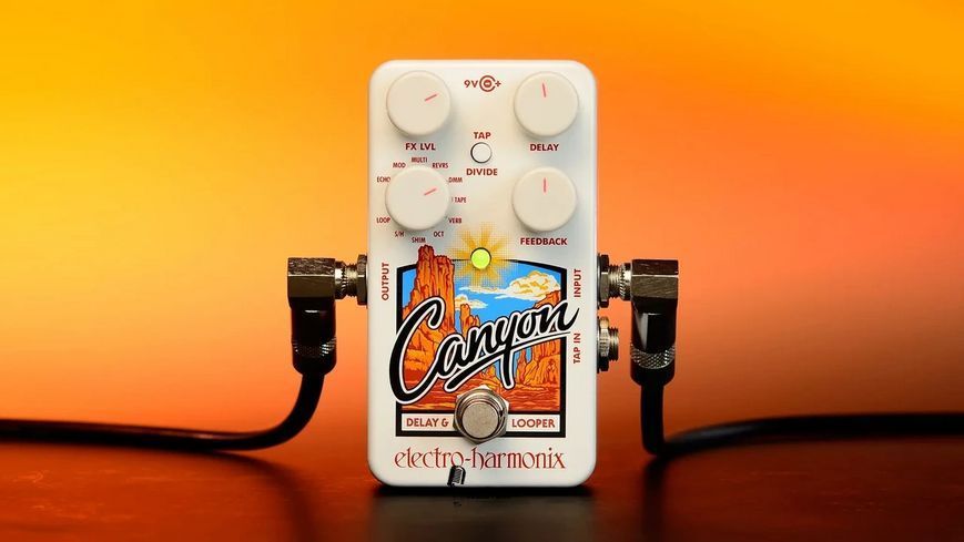 Гітарна педаль Electro-Harmonix Canyon Delay & Looper 2232895168 фото