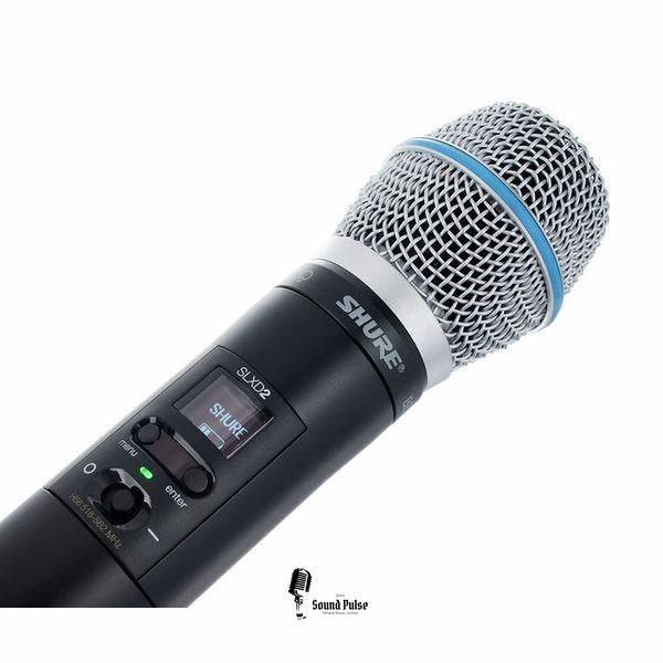 Передавач Shure SLXD2/Beta87A 2298115748 фото