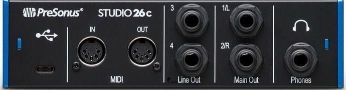 Аудіоінтерфейс PreSonus Studio 26c 1277319112 фото