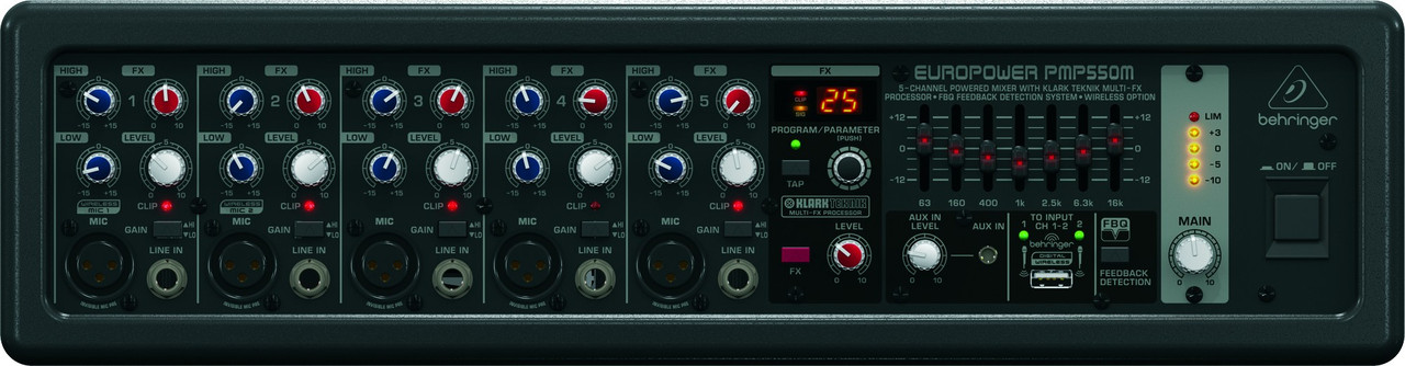 Мікшерний пульт Behringer Europower PMP550M