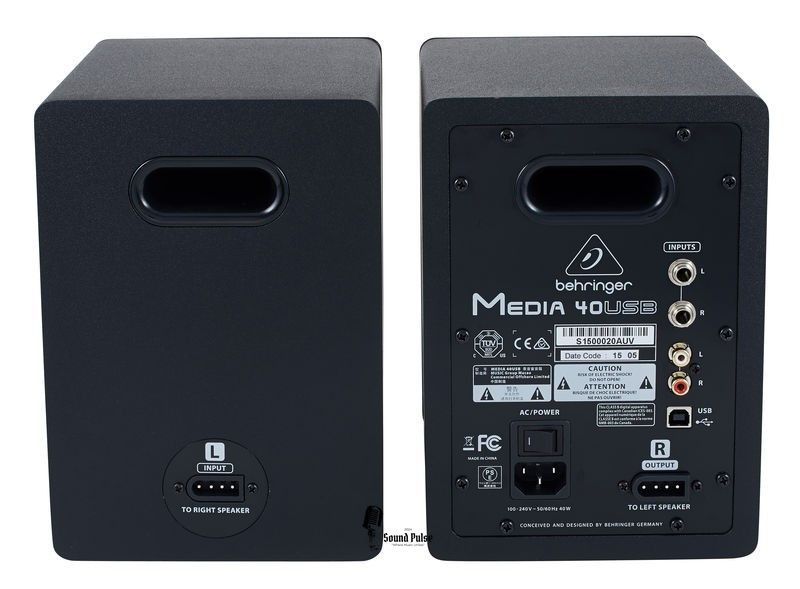 Студійний монітор Behringer MEDIA 40USB 1518474727 фото