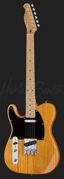 Електрогітара Harley Benton TE-52 NA LH Vintage Series 2214963484 фото