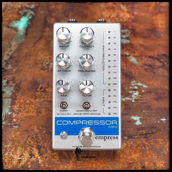 Гітарна педаль Empress Effects Compressor MKII Silver 2234510989 фото