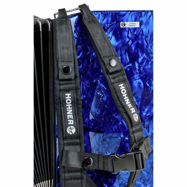 Акордеон Hohner Bravo II 48 Blue silent key 04400764 фото