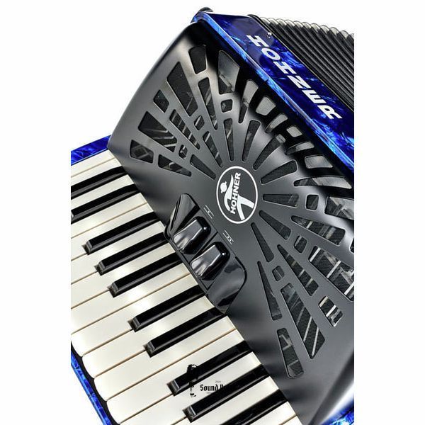 Акордеон Hohner Bravo II 48 Blue silent key 04400764 фото