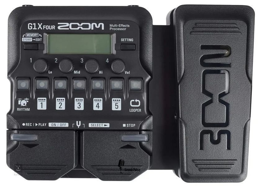 Гітарний процесор ефектів ZOOM G1X FOUR 2240885814 фото
