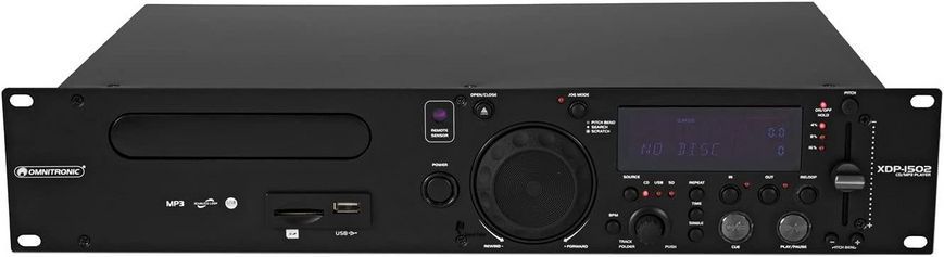 CD програвач Omnitronic XDP-1502 CD-MP3 Player 12500179 фото