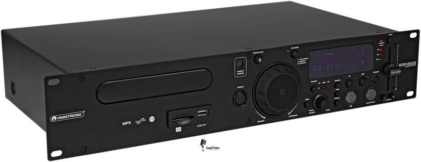 CD програвач Omnitronic XDP-1502 CD-MP3 Player 12500179 фото