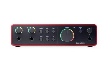Аудіоінтерфейс Focusrite Scarlett 2i2 4th Gen 1959945880 фото
