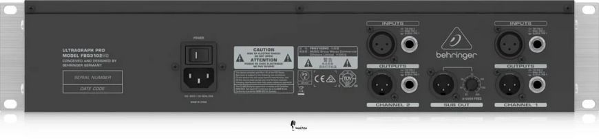 Графічний еквалайзер Behringer FBQ3102 Ultragraph 2043783965 фото