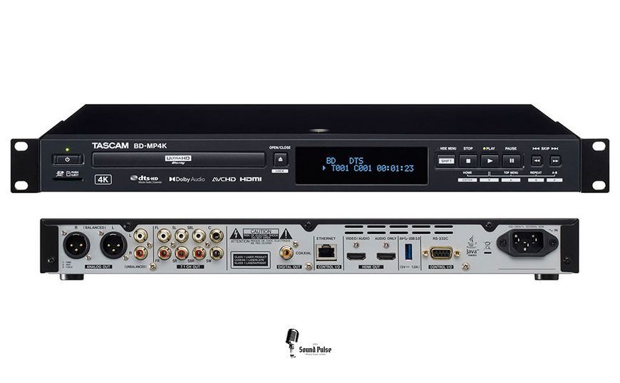 CD програвач Tascam BD-MP4K 12500120 фото